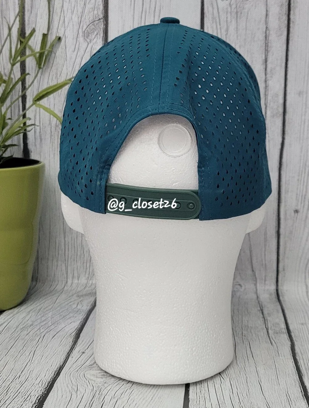 Golf House Academy Snapback Teal Embroidered Trucker Hat